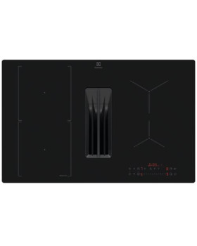 Õhupuhastiga pliidiplaat electrolux, 4 x induktsioon, 80 cm, saphirmatt, 650 m3/h, 71 db, lõigatud servad Õhupuhastiga pliidiplaat electrolux, 4 x induktsioon, 80 cm, saphirmatt, 650 m3/h, 71 db, lõigatud servad