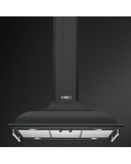 Õhupuhastaja smeg cortina, saare, 90 cm, antratsiit/messing, 754m3/h, 65 db-foto2