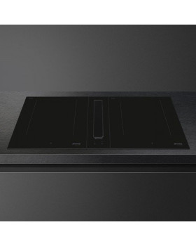 Õhupuhastaja smeg, 12 cm, 550 cm3/h, must klaas-foto4