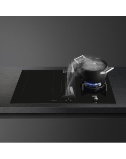 Õhupuhastaja smeg, 12 cm, 550 cm3/h, must klaas-foto5