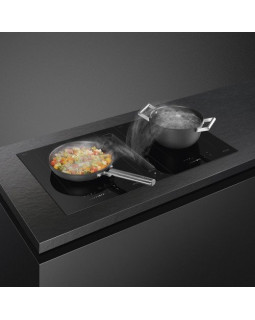 Õhupuhastaja smeg, 12 cm, 550 cm3/h, must klaas-foto6