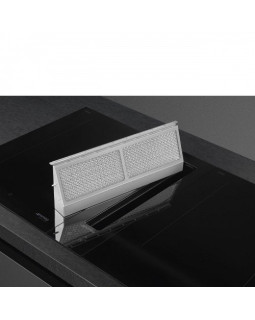 Õhupuhastaja smeg, 12 cm, 550 cm3/h, must klaas-foto7