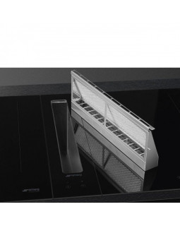 Õhupuhastaja smeg, 12 cm, 550 cm3/h, must klaas-foto8