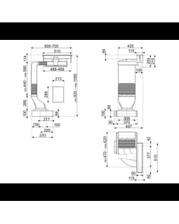 Õhupuhastaja smeg, 12 cm, 550 cm3/h, must klaas-foto9