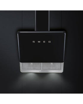 Õhupuhastaja smeg 50-ndate stiil, seina, 75 cm, must-foto3