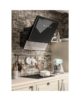 Õhupuhastaja smeg 50-ndate stiil, seina, 75 cm, must-foto5