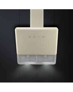 Õhupuhastaja smeg 50-ndate stiil, seina, 75 cm, kreem-foto3