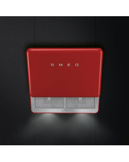 Õhupuhastaja smeg 50-ndate stiil, seina, 75 cm, punane-foto2