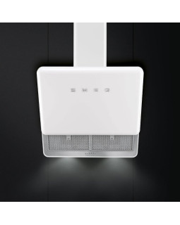 Õhupuhastaja smeg 50-ndate stiil, seina, 75 cm, 649m3/h, 67 db, valge-foto5