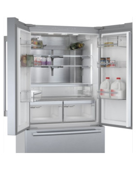 Külmik bosch, side-by-side, 183 cm, 402/171 l, 39 db, elektrooniline juhtimine, noforst, rv teras-foto2