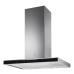Õhupuhastaja electrolux, saare, 90 cm, hob2hood, silencetech, 740m3/h, 54 db, must/rv-teras