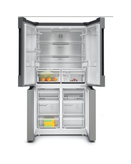 Külmik bosch, side-by-side, 183 cm, 405/200 l, 38 db, elektrooniline juhtimine, noforst, rv teras-foto2