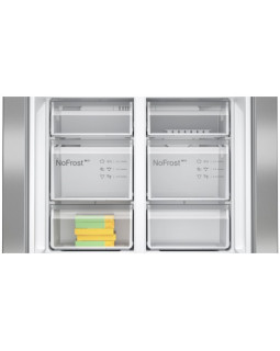 Külmik bosch, side-by-side, 183 cm, 405/200 l, 38 db, elektrooniline juhtimine, noforst, rv teras-foto4