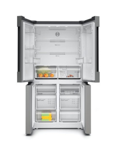 Külmik bosch, side-by-side, 183 cm, 405/200 l, 38 db, elektrooniline juhtimine, noforst, rv teras-foto2