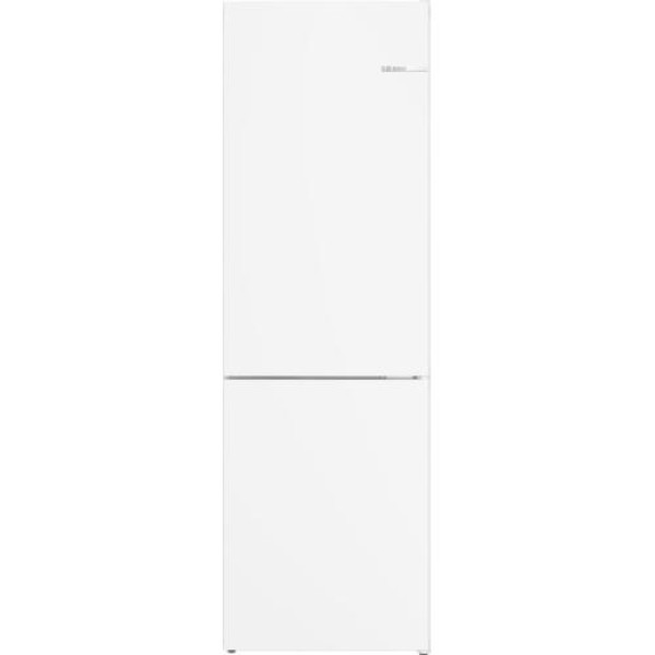 Külmik bosch, 186cm, 218/103 l, 35 db, elektrooniline juhtimine, nofrost, valge