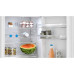 Külmik bosch, 186cm, 218/103 l, 35 db, elektrooniline juhtimine, nofrost, valge