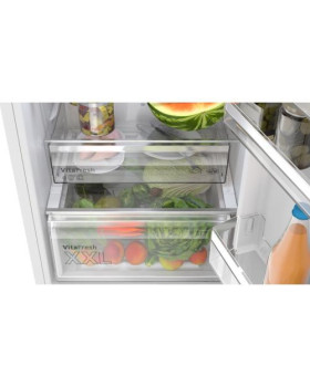 Külmik bosch, 186cm, 218/103 l, 35 db, elektrooniline juhtimine, nofrost, valge-foto4