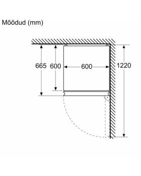 Külmik bosch, 203 cm, 260/103 l, 35 db, elektrooniline juhtimine, no-frost, rv teras-foto3