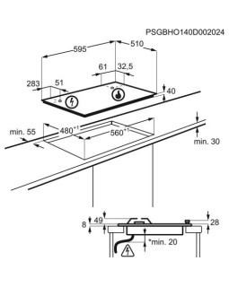 Pliidiplaat electrolux, 4 x gaas, 60 cm, keraamiline, rv-teras-foto4