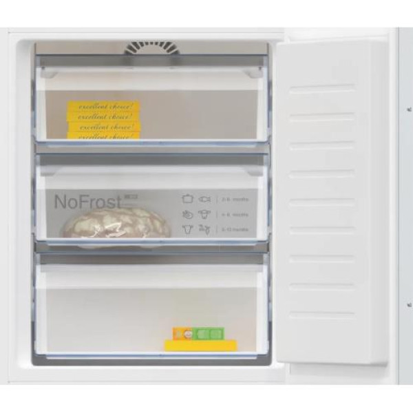 Külmik neff, integreeritav, 177 cm, 184/76 l, 35 db, nofrost