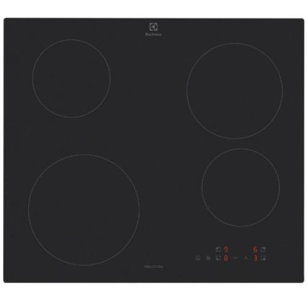 Pliidiplaat electrolux, 4 x induktsioon, 60 cm, matt must, lõigatud serv