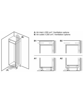 Jahekapp bosch, integreeritav, 122.1 cm, 204 l, 35 db, elektrooniline juhtimine-foto2