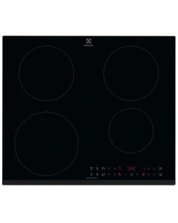 Pliidiplaat electrolux, 4 x induktsioon, 60 cm, hob2hood, must, faasitud esiserv