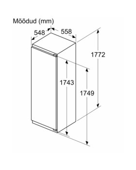 Jahekapp bosch, integreeritav, 177.5 cm, 310 l, 34 db, elektrooniline juhtimine-foto3