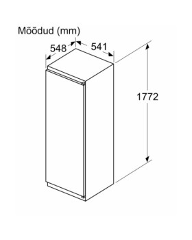 Jahekapp bosch, integreeritav, 177.2 cm, 310 l, 35 db, elektrooniline juhtimine-foto3