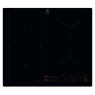 Pliidiplaat electrolux, 4 x induktsioon, 60 cm, hob2hood, must, lõigatud servad