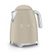 Veekeetja smeg, 50`ndate stiil, matt kreem