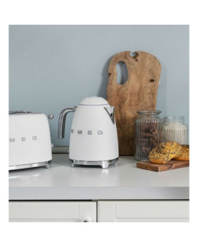 Veekeetja smeg, 50`ndate stiil, matt valge-foto7