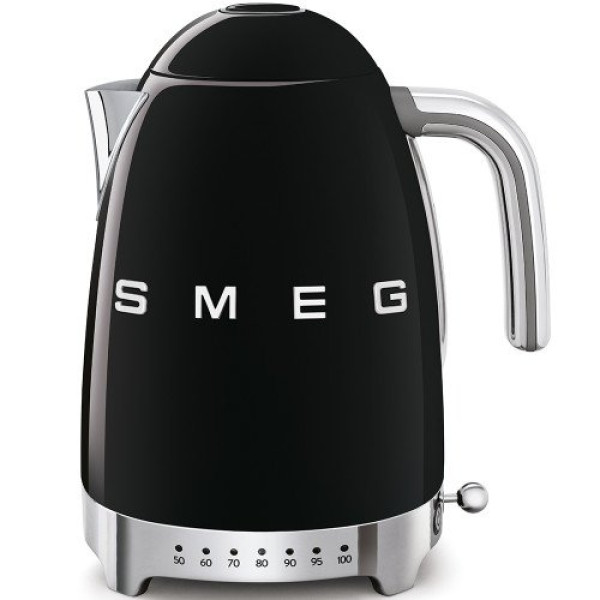 Veekeetja smeg, 50`ndate stiil, must Köögitehnika