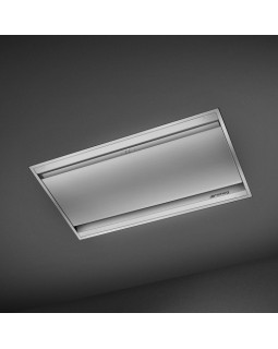 Õhupuhastaja smeg, 90cm, 610 m3/h, 64db, roostevaba teras-foto2