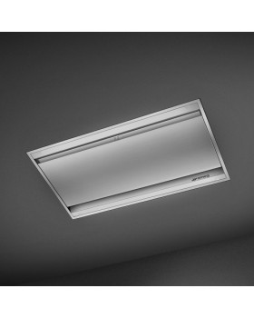 Õhupuhastaja smeg, 90cm, 610 m3/h, 64db, roostevaba teras-foto2