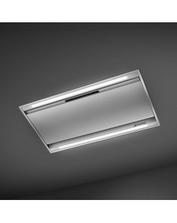 Õhupuhastaja smeg, 90cm, 610 m3/h, 62db, roostevaba teras-foto2