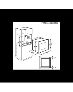 Mikrolaineahi electrolux, int, 800/900 w, must/rv teras-foto2
