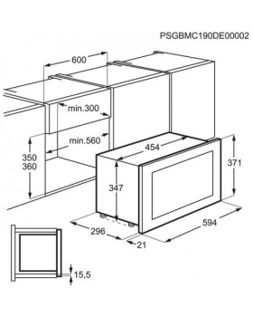 Mikrolaineahi electrolux, int, 800 w, must/rv teras-foto3