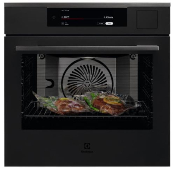 Ahi electrolux, steampro 900, 70 l, aurufunktsioon, sousvide, matt must