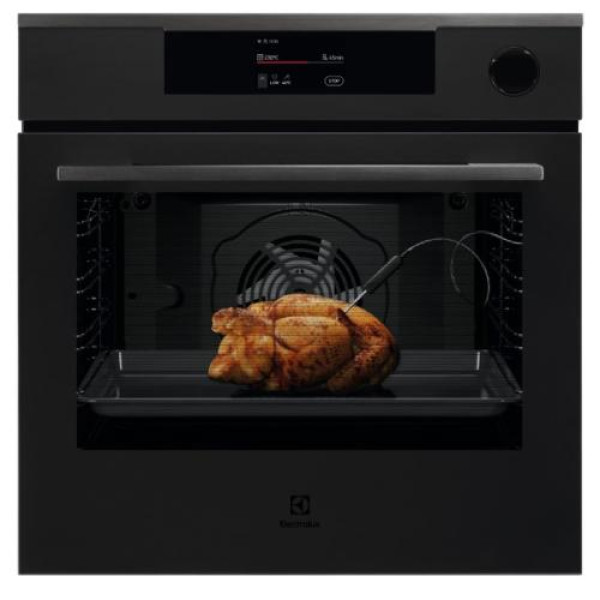 Ahi electrolux, 72 l, pürolüüs, aurufunktsioon, matt must