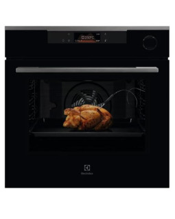 Ahi electrolux, 72 l, pürolüüs, aurufunktsioon, must/rv-teras