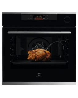 Ahi electrolux, 72 l, pürolüüs, aurufunktsioon, must/rv-teras