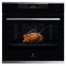Ahi electrolux, 72 l, pürolüüs, aurufunktsioon, must/rv-teras