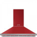 Õhupuhastaja smeg portofino, seina, 120 cm, punane Kodumasinad