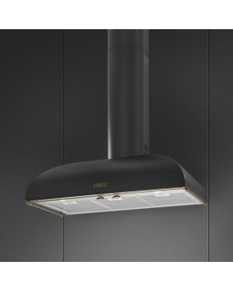 Õhupuhastaja smeg colonial, seina, 90 cm, 788 m3/h, 63 db, antratsiit/messing-foto2