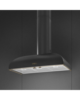 Õhupuhastaja smeg colonial, seina, 90 cm, 788 m3/h, 63 db, antratsiit/messing-foto2