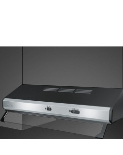 Õhupuhastaja smeg, integreeritav, 60 cm, 285 m3/h, 69 db, rv-teras