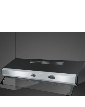 Õhupuhastaja smeg, integreeritav, 60 cm, 285 m3/h, 69 db, rv teras