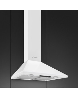 Õhupuhastaja smeg, seina, 60 cm, valge, 635 m3/h, 67 db-foto2