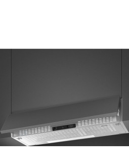 Õhupuhastaja smeg, integreeritav, 90 cm, 235 m3/h, 68 db, hõbedane